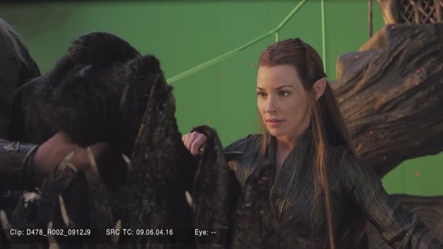 Hobbit Smaug'un Çorak Toprakları Kamera Arkası