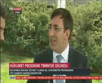 Kalkınma Bakanı Cevdet YILMAZ 62 Hükümet Programını değerlendirdi