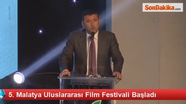 5 Malatya Uluslararası Film Festivali Başladı