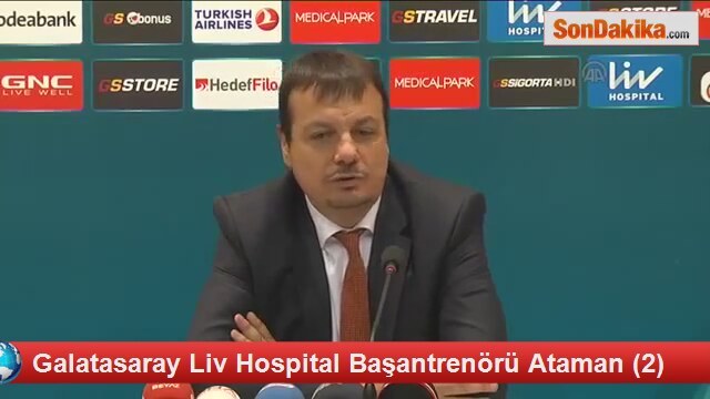 Galatasaray Liv Hospital Başantrenörü Ataman 2
