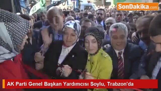 AK Parti Genel Başkan Yardımcısı Soylu Trabzon'da